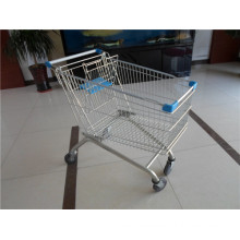 Four Wheels Shopping Trolley Used in Supermarket